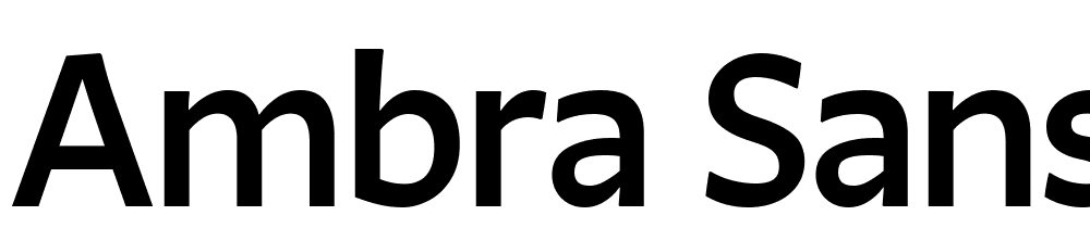 Ambra-Sans-Trial-Medium font family download free