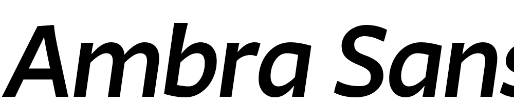 Ambra-Sans-Trial-Medium-Italic font family download free