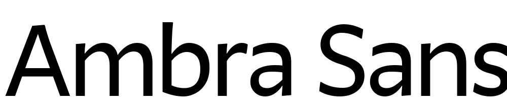 Ambra-Sans-Trial-Regular font family download free