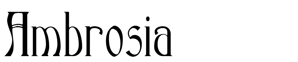 ambrosia font family download free