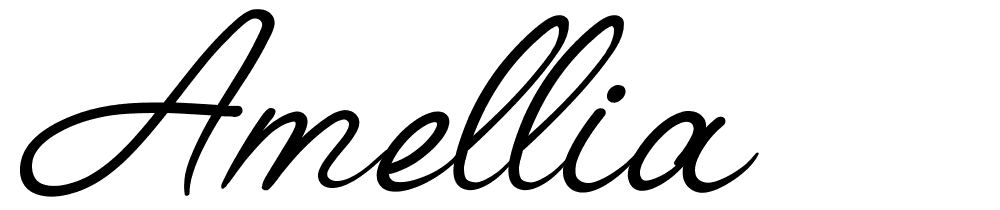 Amellia font family download free