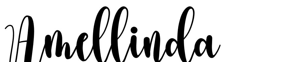 Amellinda font family download free