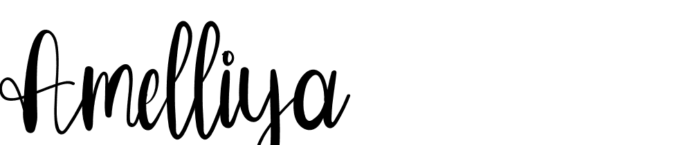 Amelliya font family download free