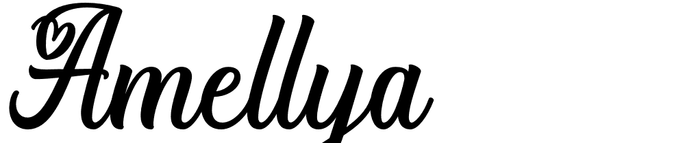 Amellya font family download free