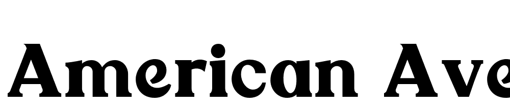 american-average font family download free