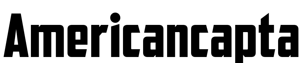 AmericanCaptain font family download free
