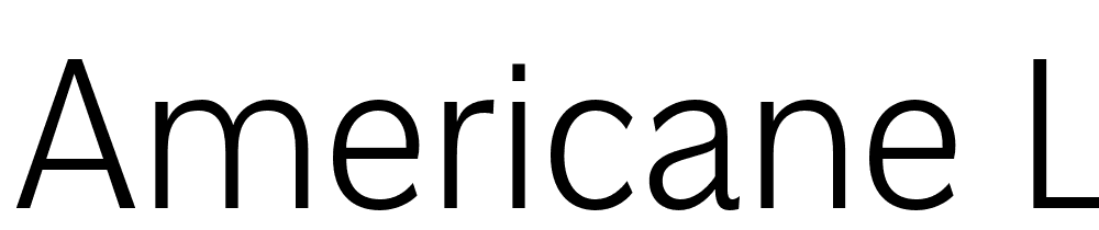Americane-Light font family download free