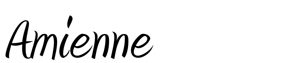 Amienne font family download free