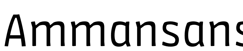 AmmanSansPro font family download free