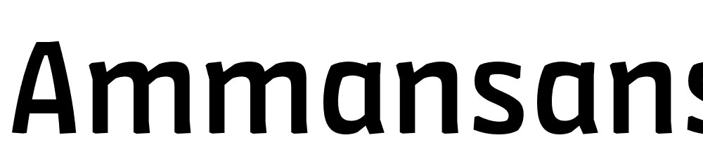 AmmanSansPro-Medi font family download free