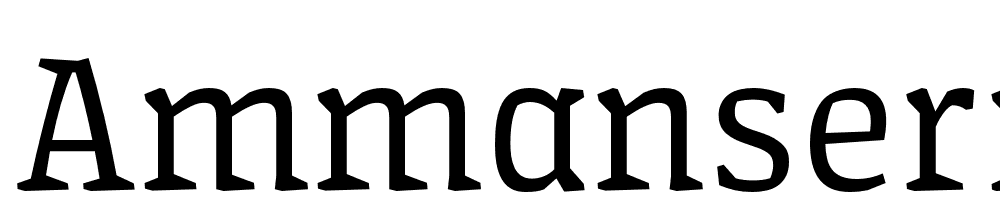 AmmanSerifPro font family download free