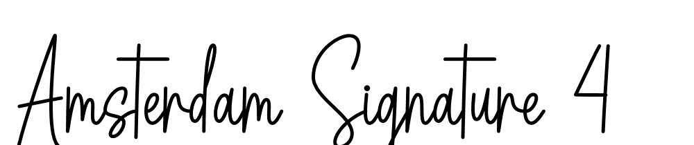 amsterdam-signature-4 font family download free