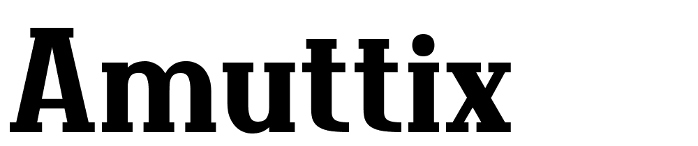 amuttix font family download free