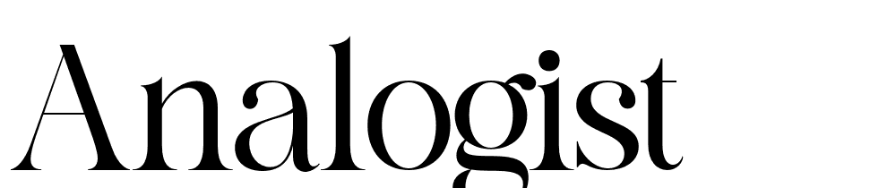 analogist font family download free