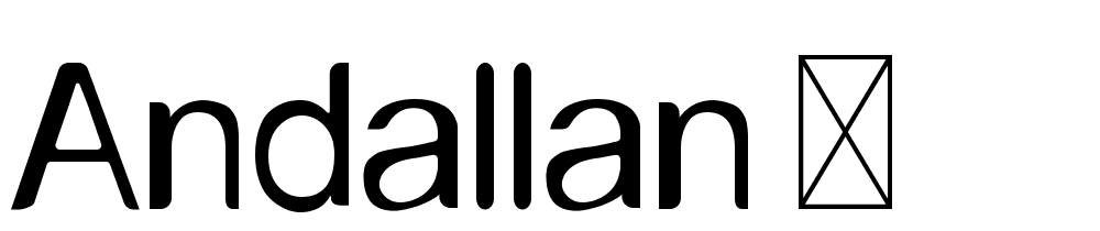 andallan_2 font family download free