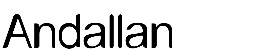 Andallan font family download free