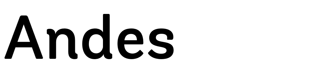 Andes font family download free