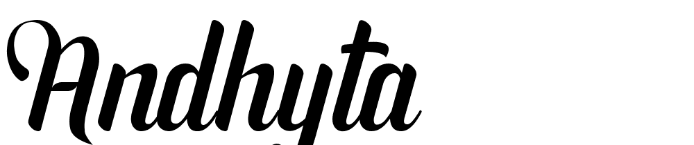 Andhyta font family download free