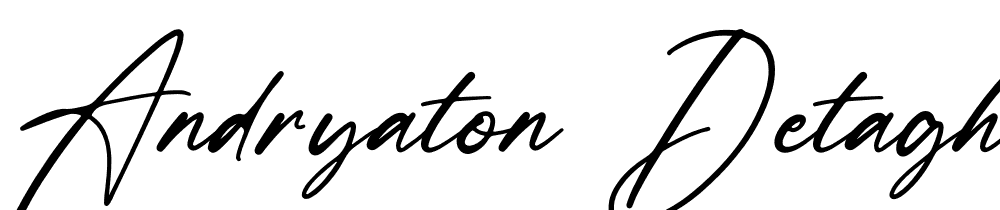 andryaton-detagheart font family download free