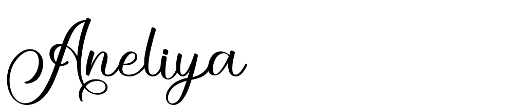 Aneliya font family download free