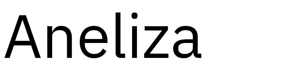 Aneliza font family download free