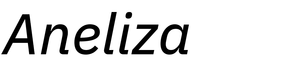 aneliza font family download free