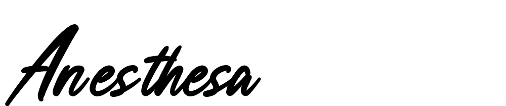 anesthesa font family download free