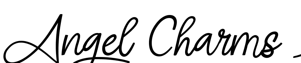 Angel Charms DEMO font family download free