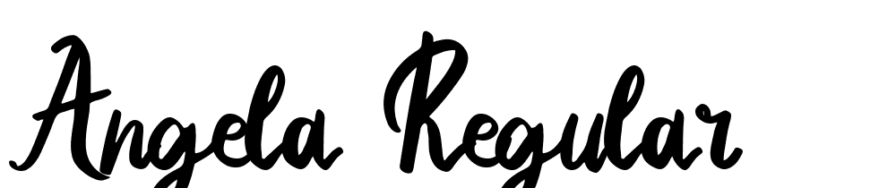 Angela-Regular font family download free