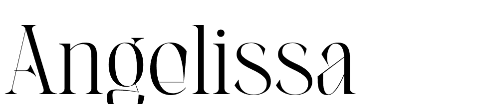 angelissa font family download free