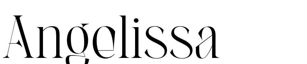 Angelissa font family download free