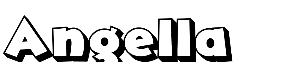 angella font family download free