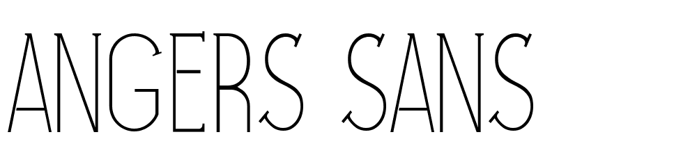 Angers-Sans font family download free