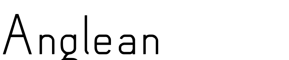 Anglean font family download free