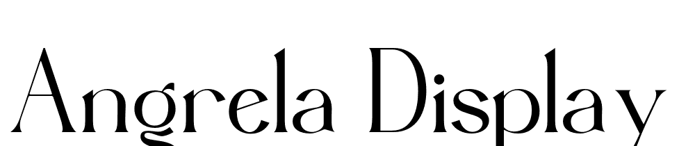 angrela-display font family download free