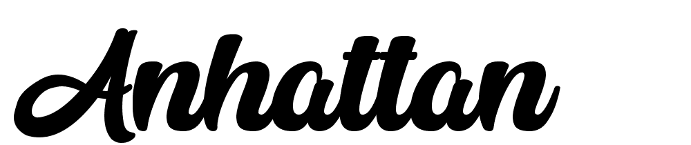 anhattan font family download free