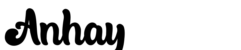 anhay font family download free