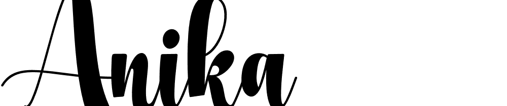 Anika font family download free