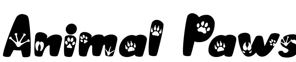 animal_paws font family download free