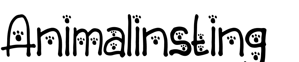 AnimalInsting font family download free