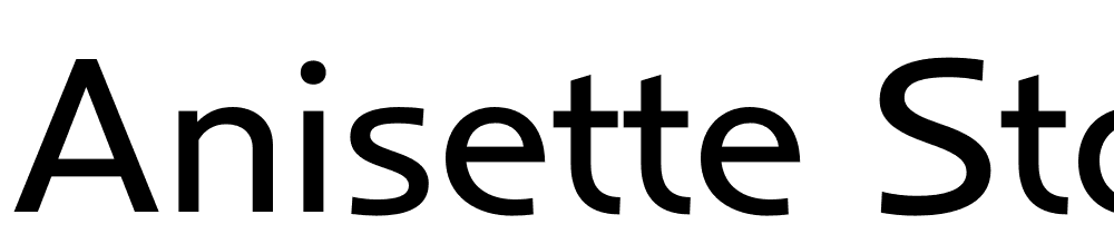 Anisette-Std-Petite font family download free