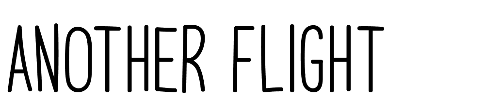 another-flight font family download free