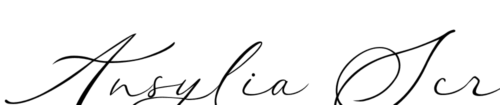 Ansylia Script font family download free