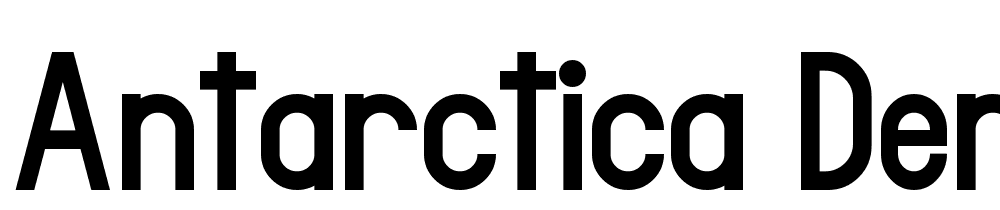 Antarctica-Demo font family download free