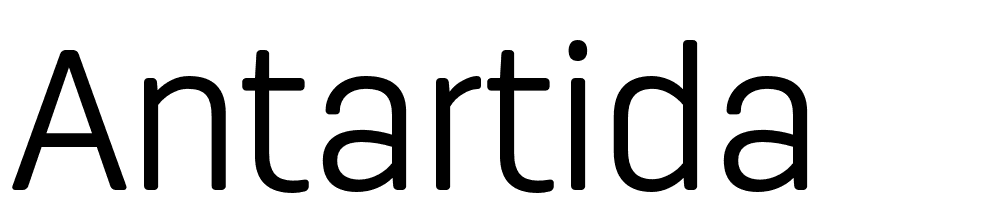 Antartida font family download free