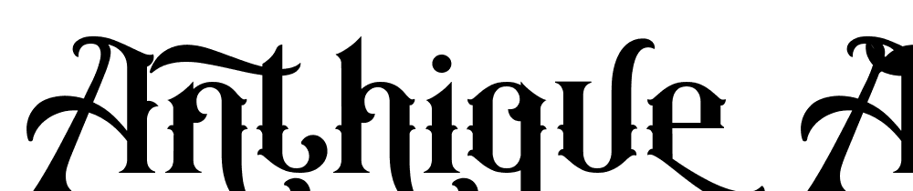 Anthique-Alt font family download free