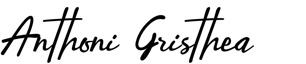 Anthoni Gristhea font family download free