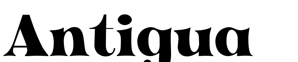 Antigua font family download free