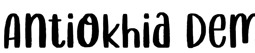 Antiokhia-Demo-Version font family download free