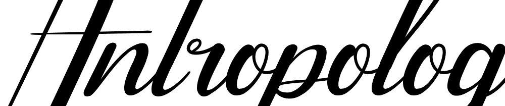 Antropological-Demo font family download free